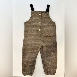 ZARA Baby Herningbone Overalls (No size Tag)